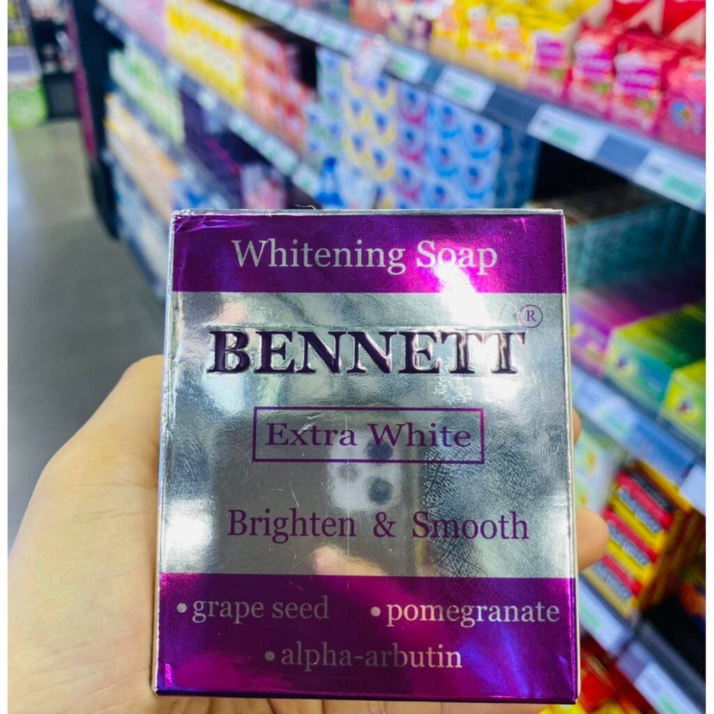 6X Whitening Soap BENNETT Extra White Alpha Arbutin Anti-Oxidant Body Skin 130 g