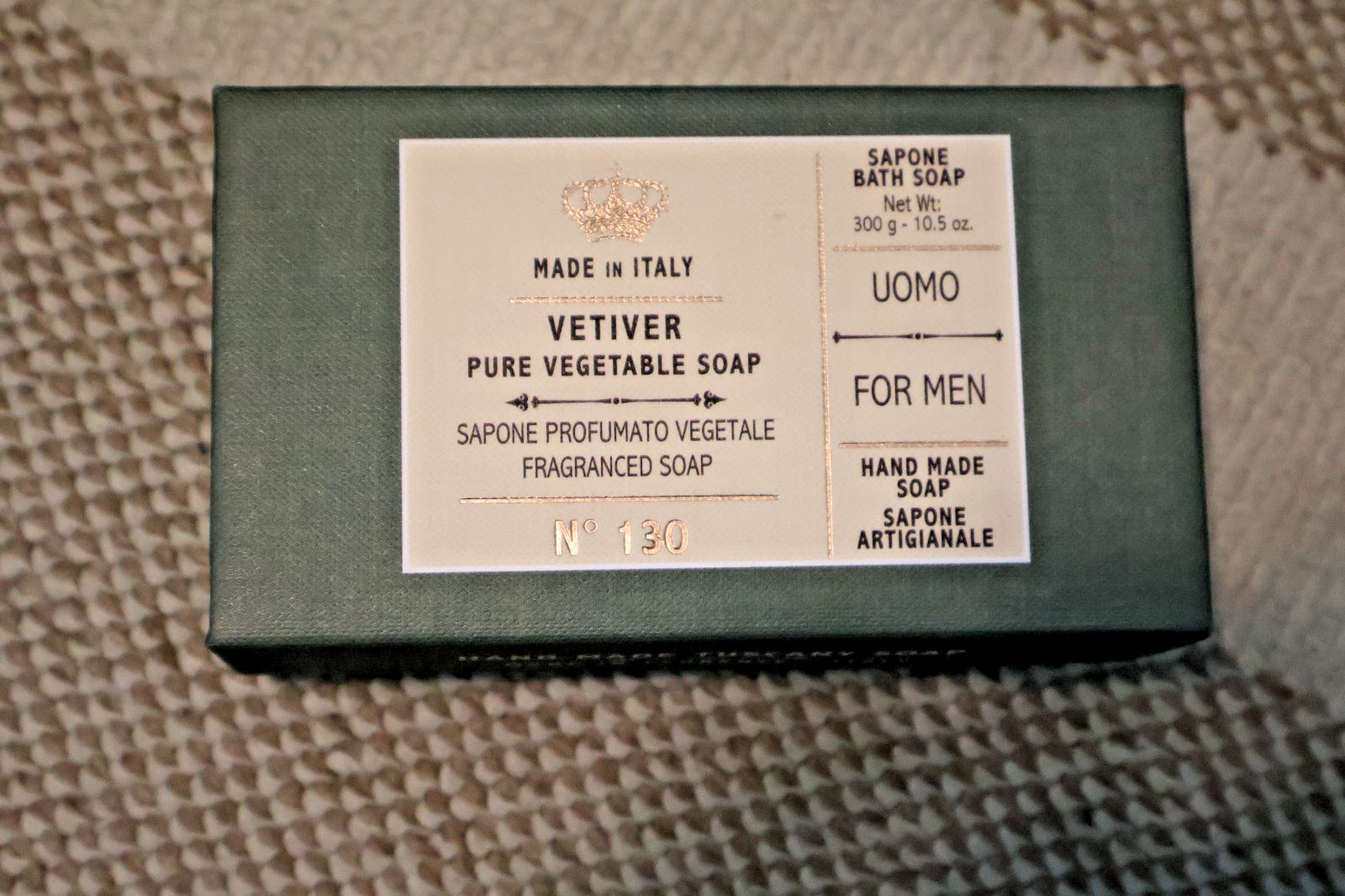 Sapone Bath Soap Made In Italy 10.5 Oz Hand Made (New)