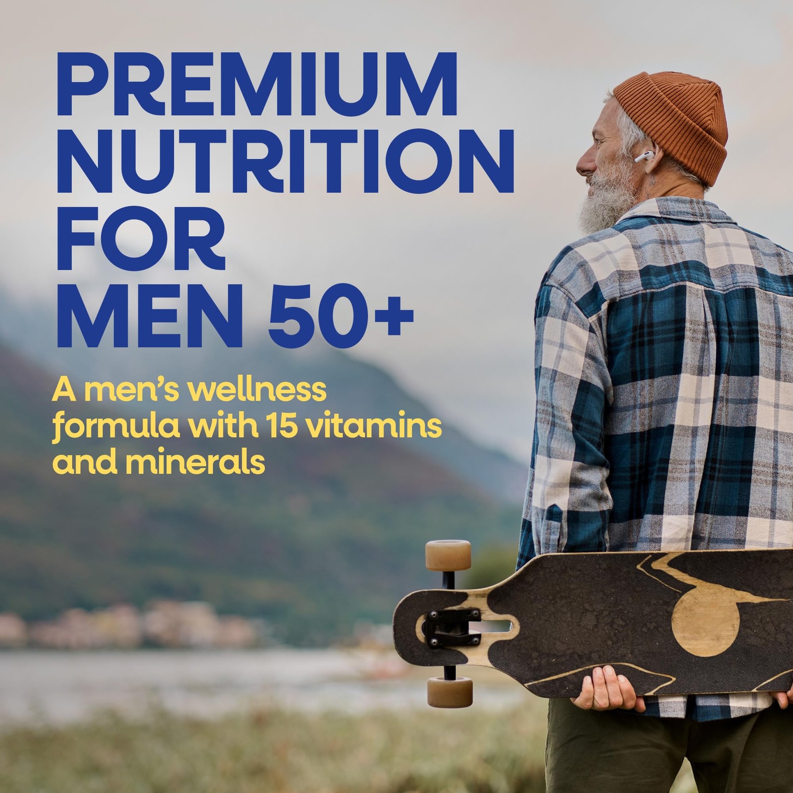Nature’s Way Alive! Men’s 50 Plus Premium 75 Count (Pack of 1), No Color