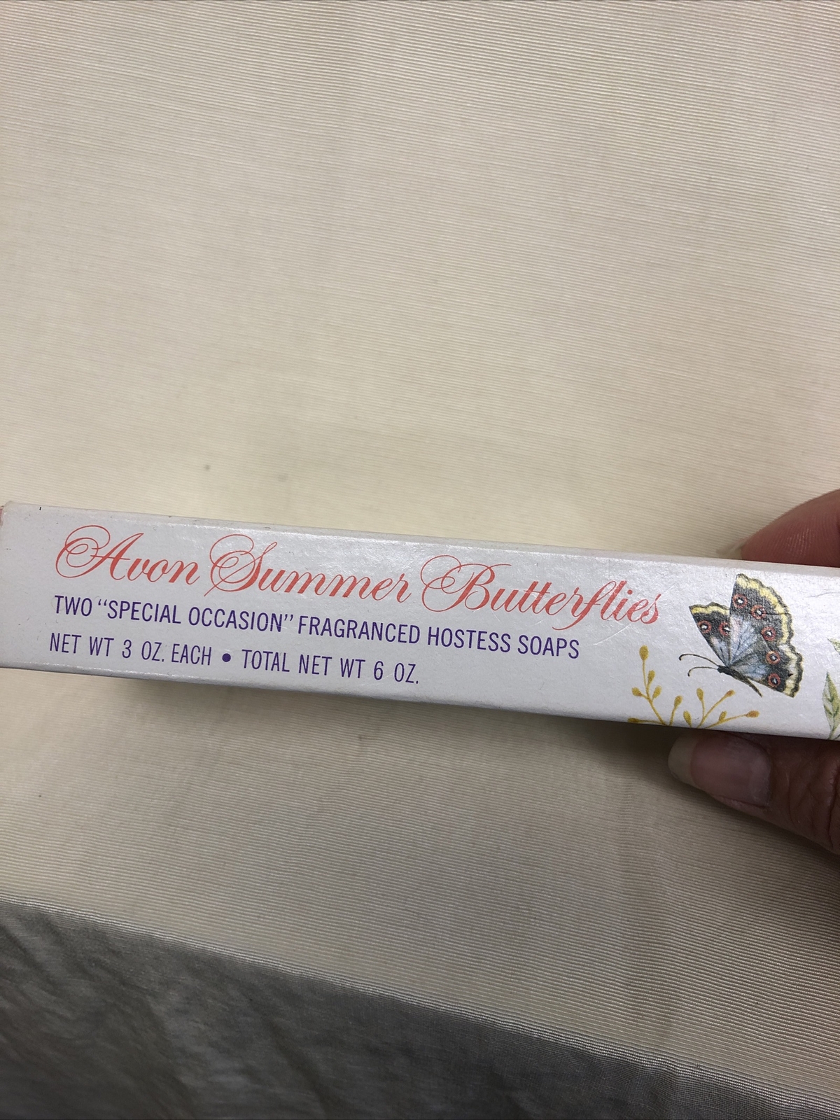 avon vintage butterflies and blossoms guest soaps