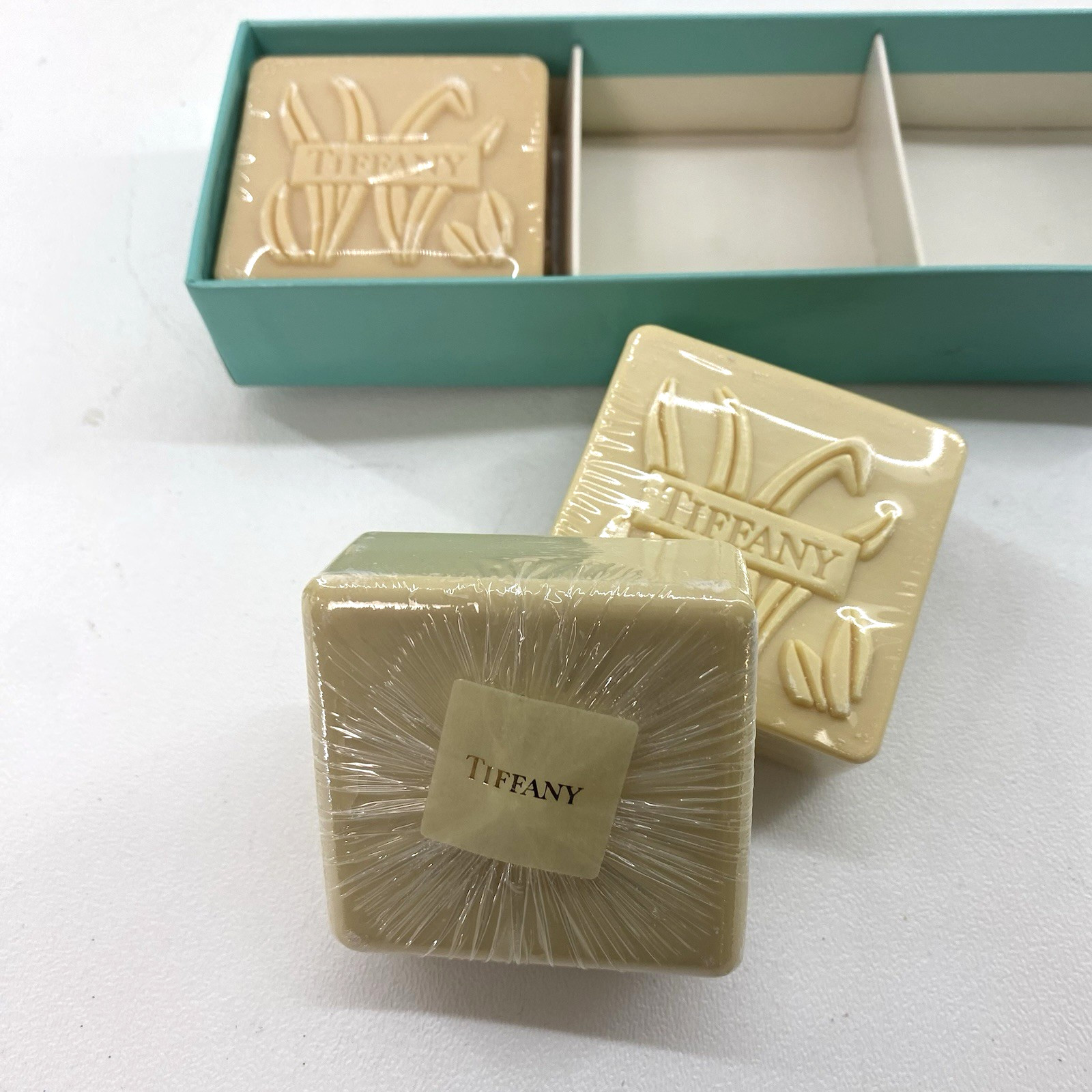 Tiffany & Co Scented Soap Set American Flowers Meadows Woodlands Vintage