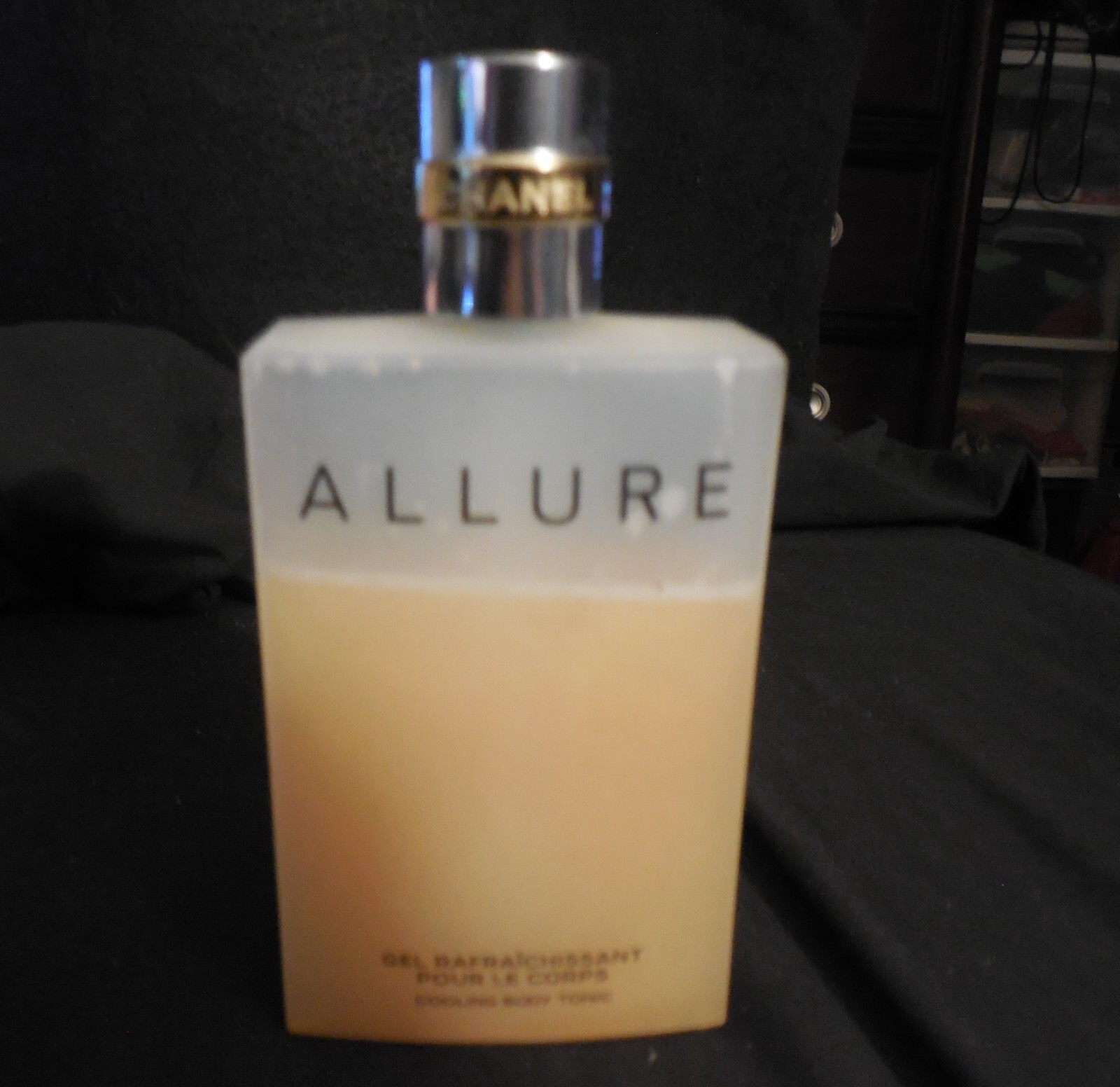 ALLURE by CHANEL Cooling Body Tonic for Women 6.8 oz. Splash * Dab-on 75% Rare