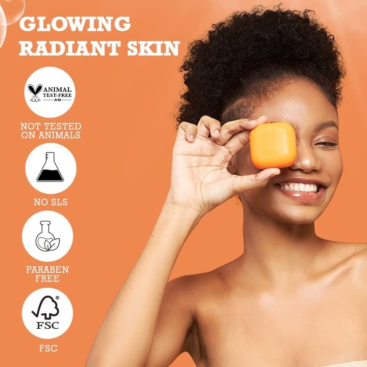 Koji White Kojic Acid & Papaya Skin Brightening Soap (2.82 oz / 2 Bars) – with