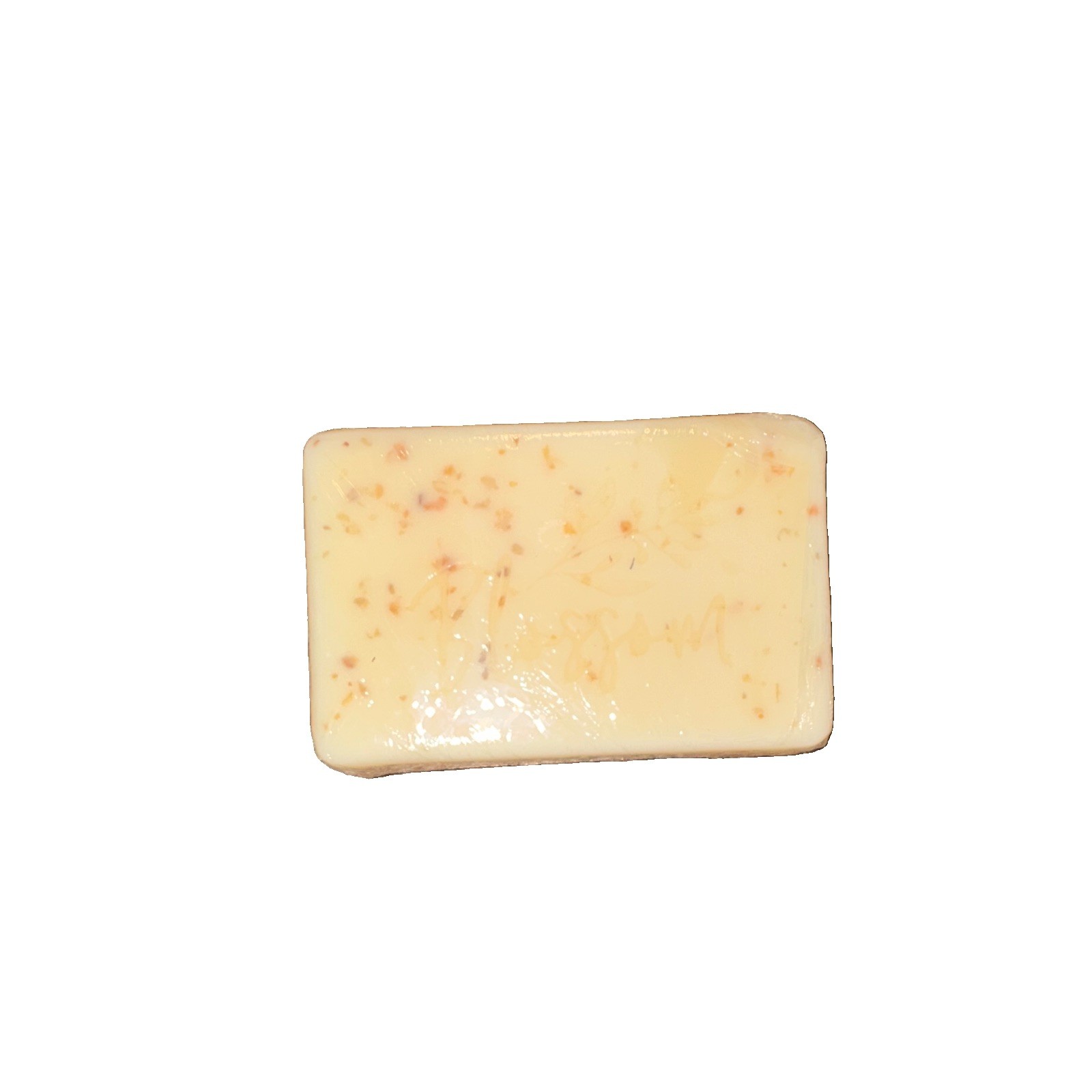 Blossom Orange Ginger Handmade Goat Milk Soap Bar 5 oz Cream Orange Body Hands