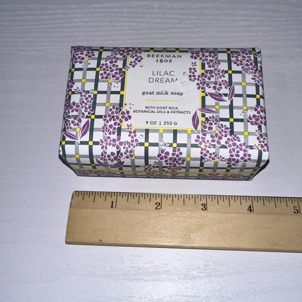 Beekman 1802 Lilac Dream Goat Milk Soap Bar 9 oz Brand New Sealed