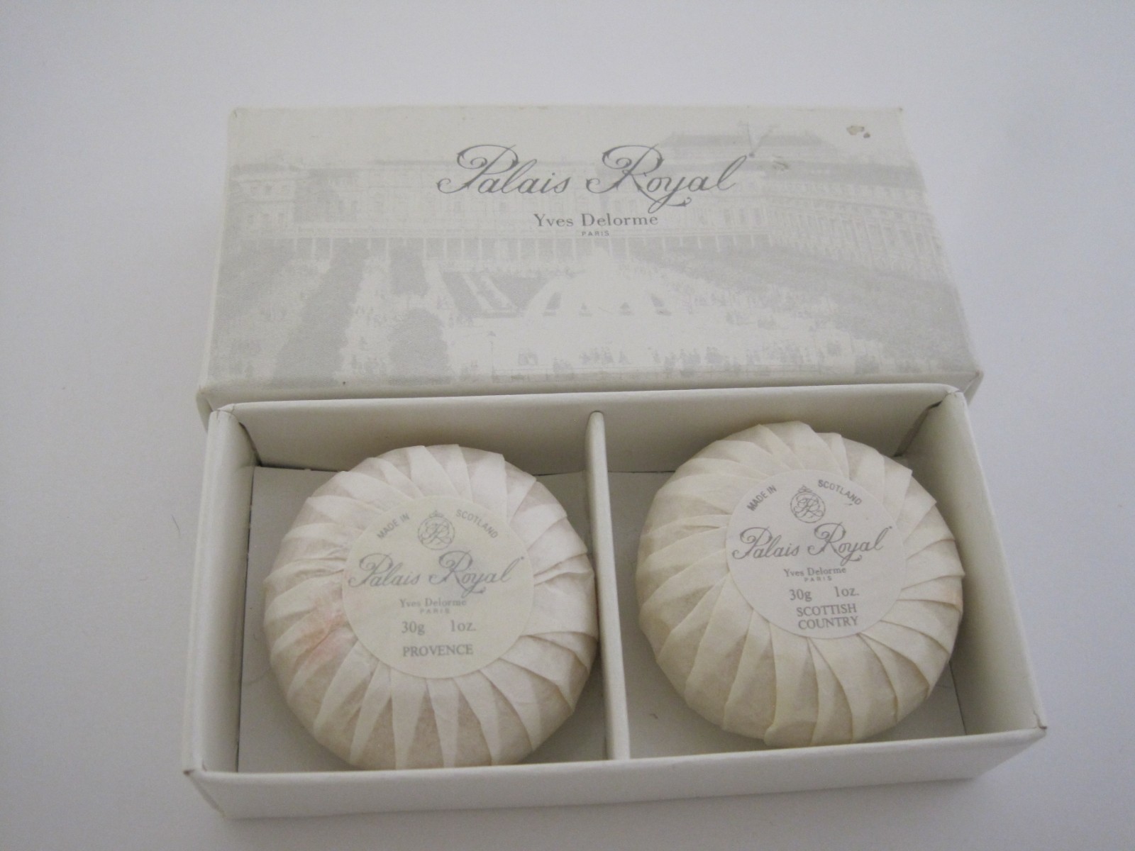 Yves Delorme Palais Royal Soap 1oz x 2 Made in Scotland Gift Set