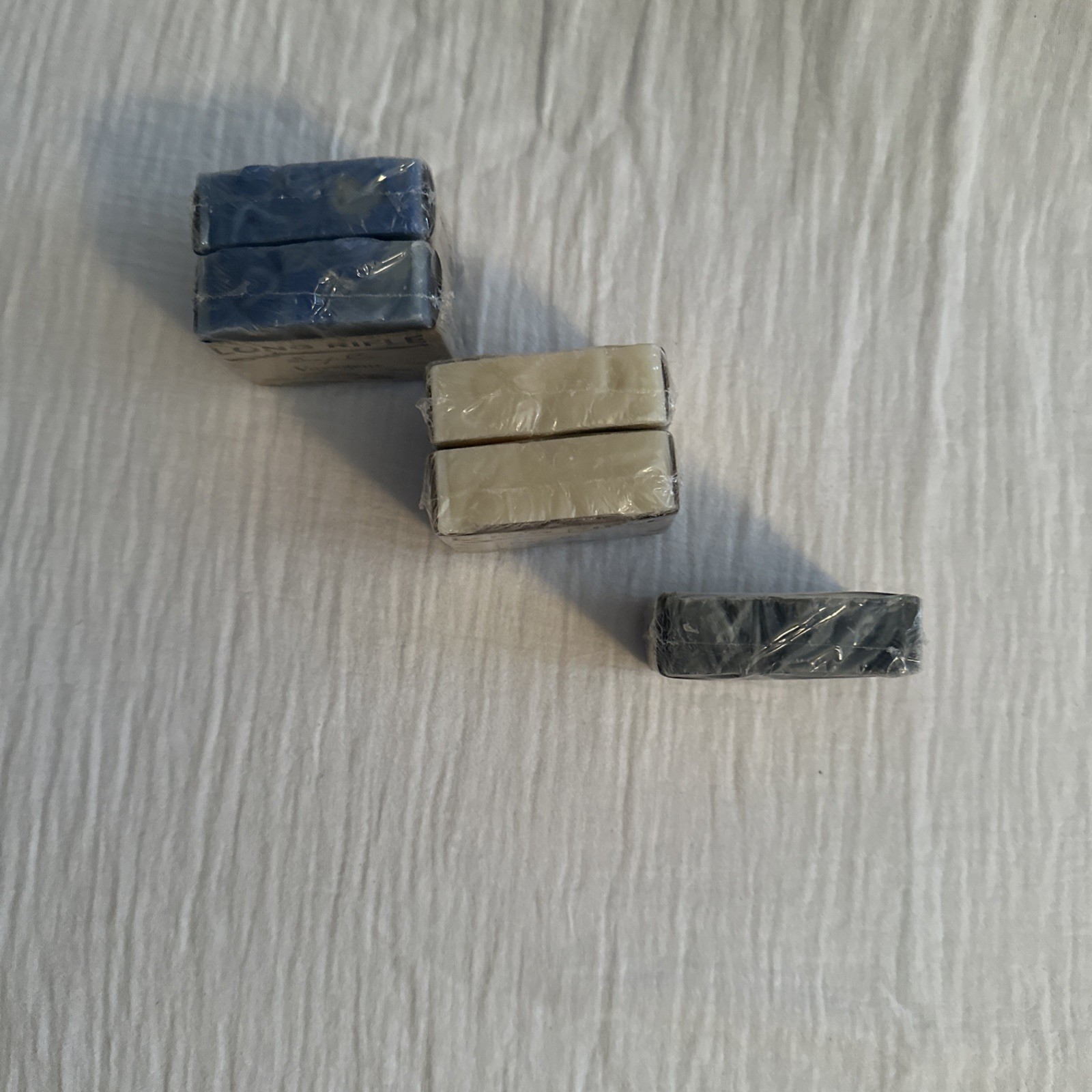 NEW Bath Soap Unopened Fancy masculine 5 Bars assort scents