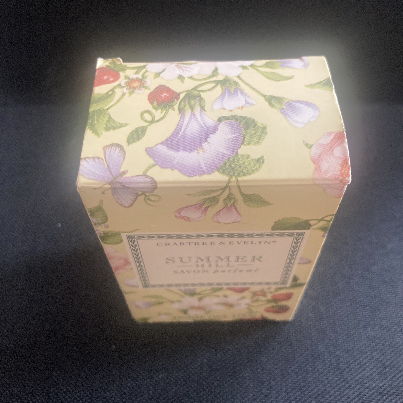 Vtg Crabtree Evelyn Summer Hill Discontinued 3.5 oz Scented Soap New With Box