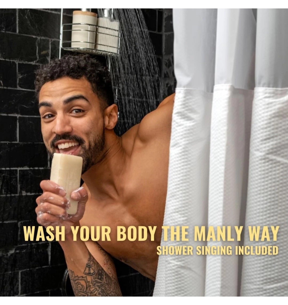 San Francisco Soap Co Man Bar 3-Piece Gift Set – No Harmful Chemicals – Good …