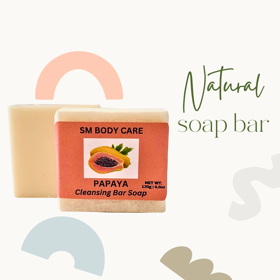 Papaya bar soap 130g