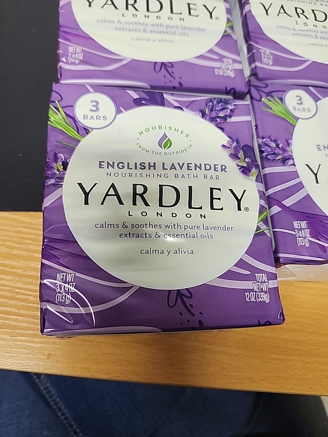 (8) 3 Pack Yardley London English Lavender Nourishing Bath Bar Soap 4 oz Each…