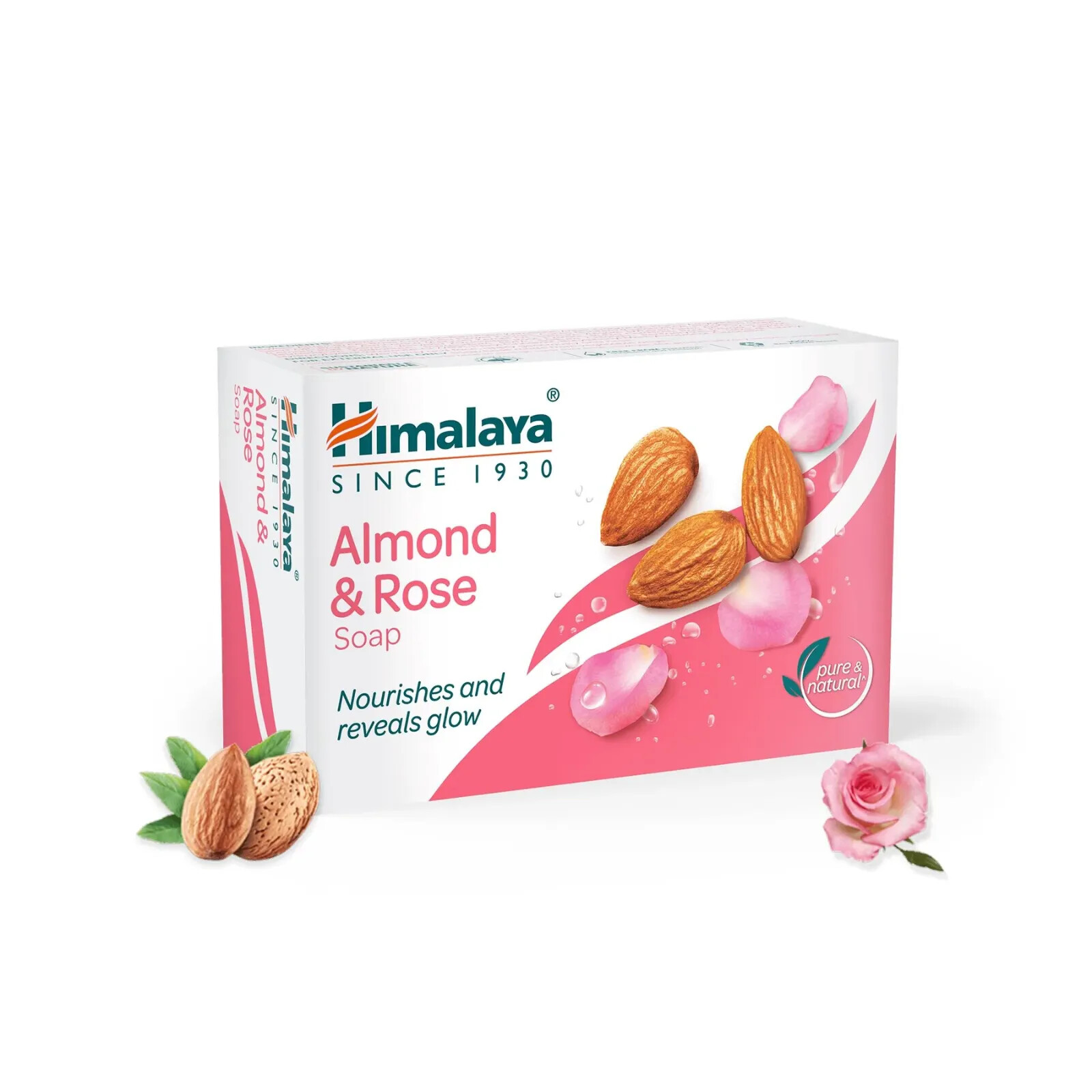 Himalaya Herbals Ayurveda Sandal Glow soap 75 gms FREE with Almond & Rose Soap