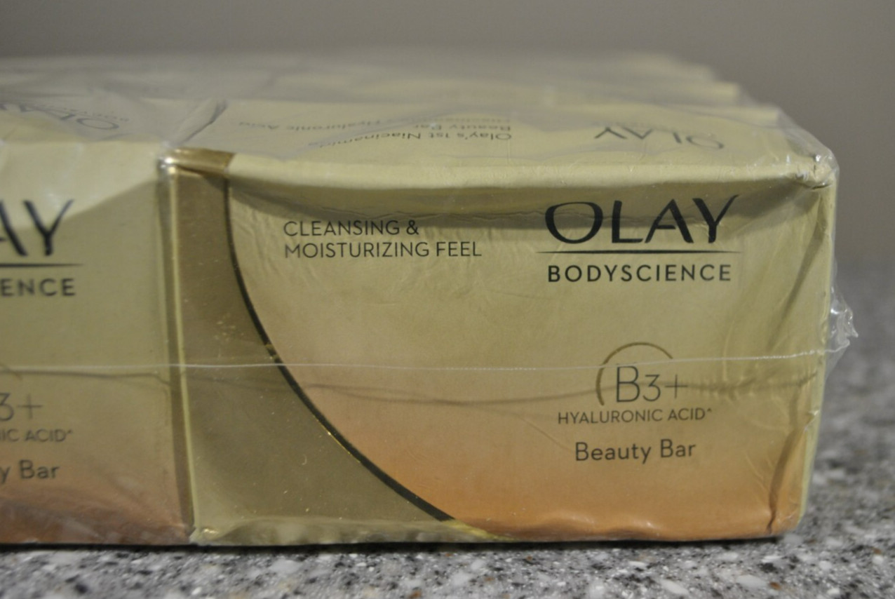 Olay Body Science B3 Niacinamide + Vitamin C Beauty Bar Soap 8-PACK New Sealed