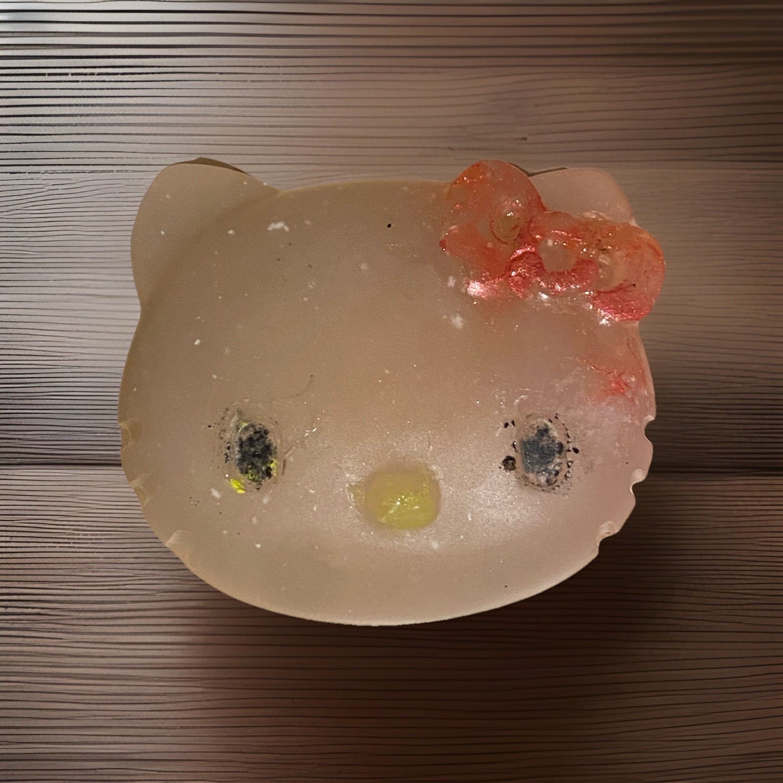 Handmade Hello Kitty Kawaii Cat Face Soap Glycerin Bar Soap