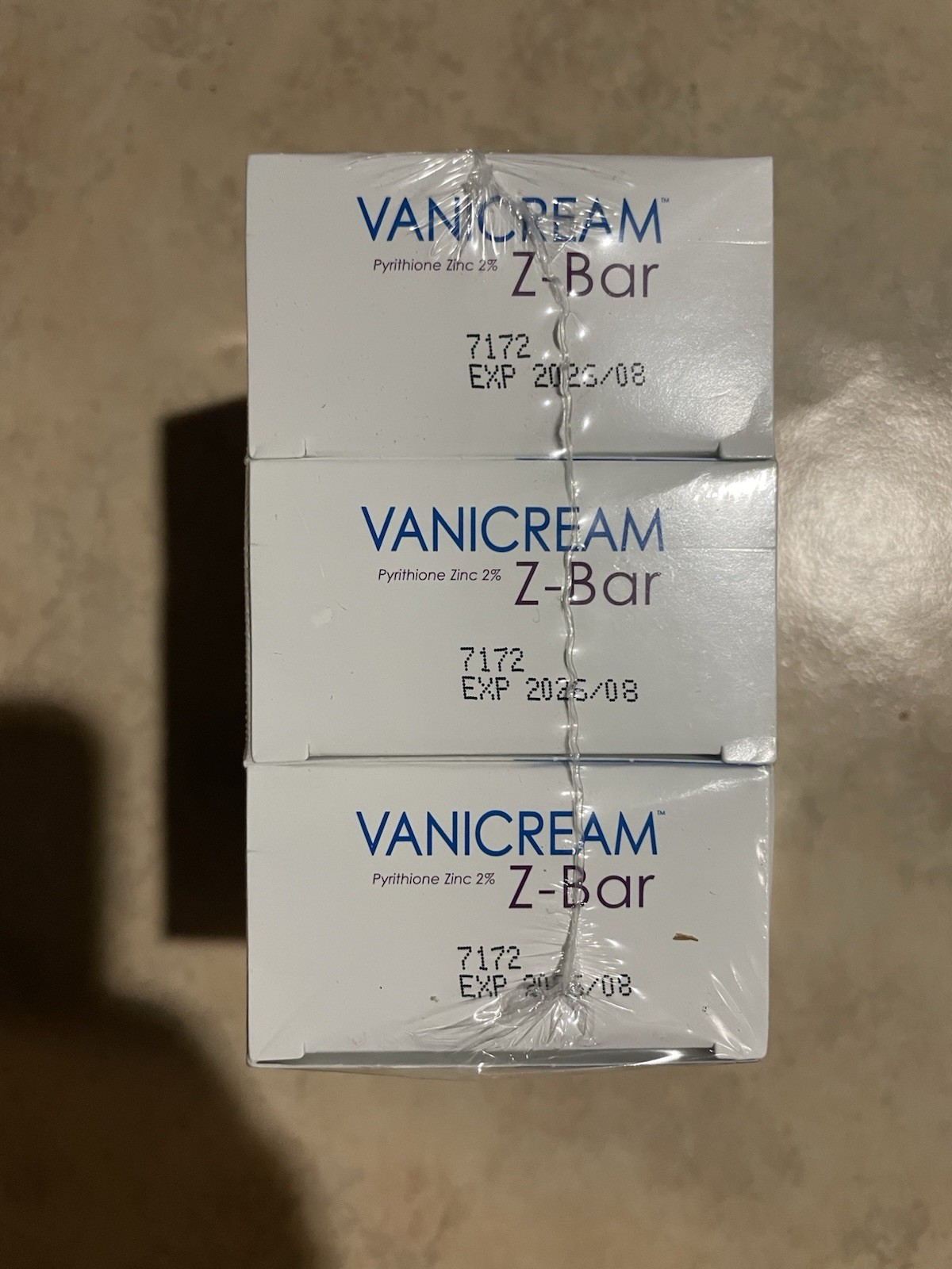 Vanicream Z-Bar Pyrithion Zinc 2% Medicated Cleansing Bar 3.53oz