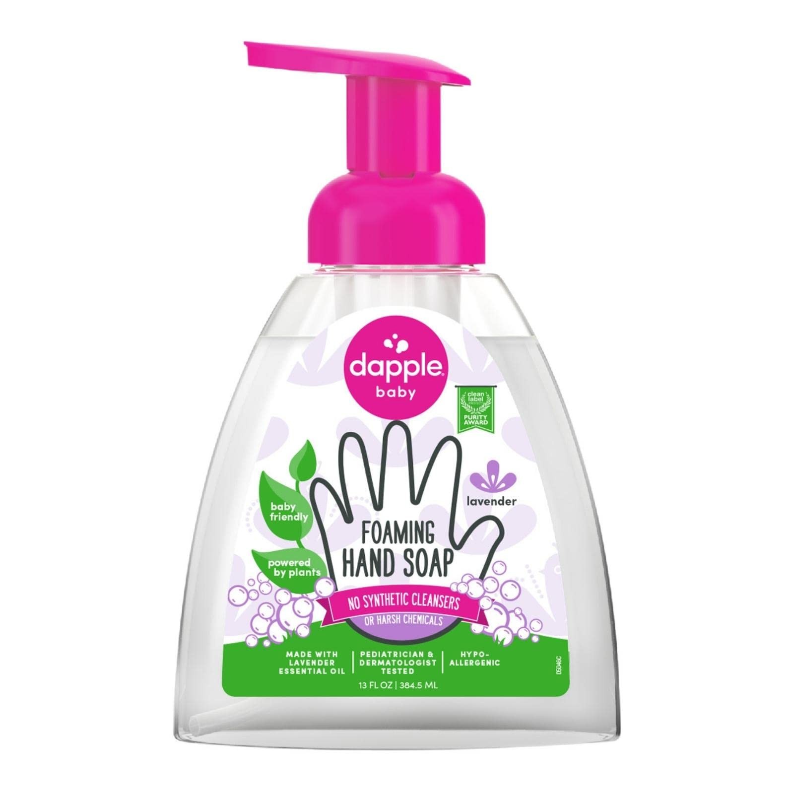 Dapple Foaming Hand Soap, Gentle Wash Baby 13 Fl Oz (Pack of 1)