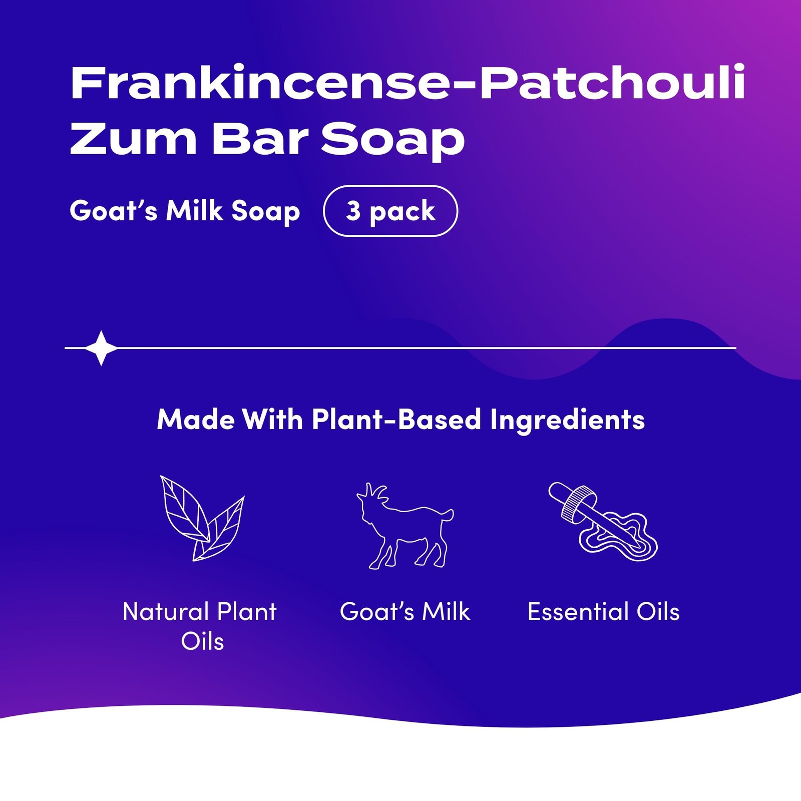 Indigo Wild Goat’s Milk Soap Bar – Bar Soap for Hands & Body Made with Essent…
