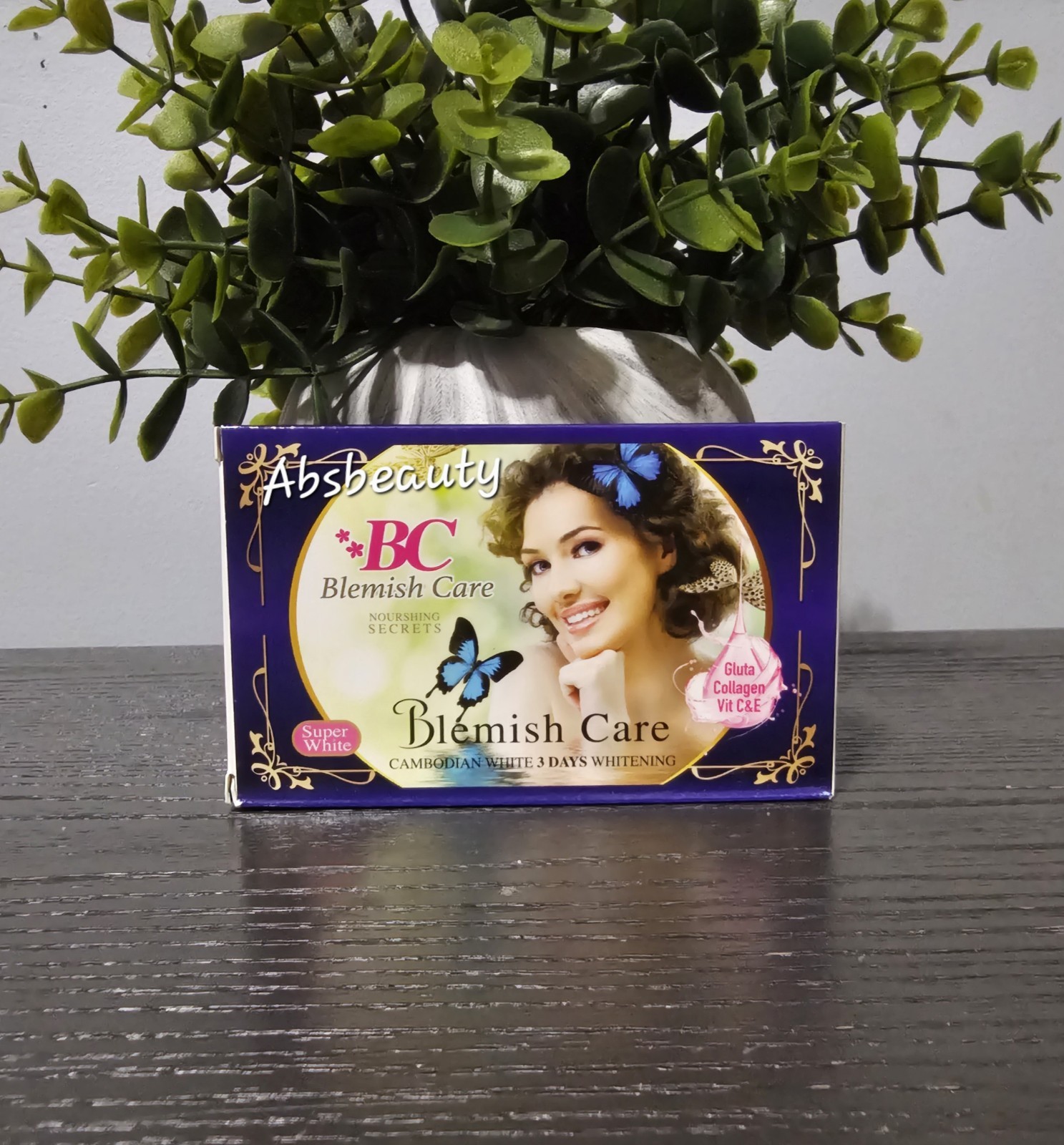 Blemish Cambodian White 3days Whitening Face And Body Soap 160g✨️👌, 1pc
