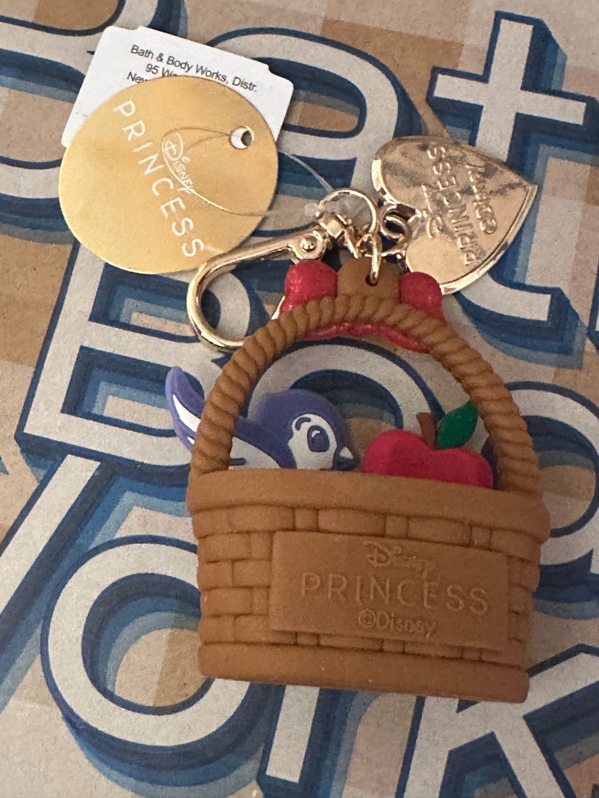 NWT Bath & Body Works Disney Princess Snow White Basket Pocketbac Holder 🍎
