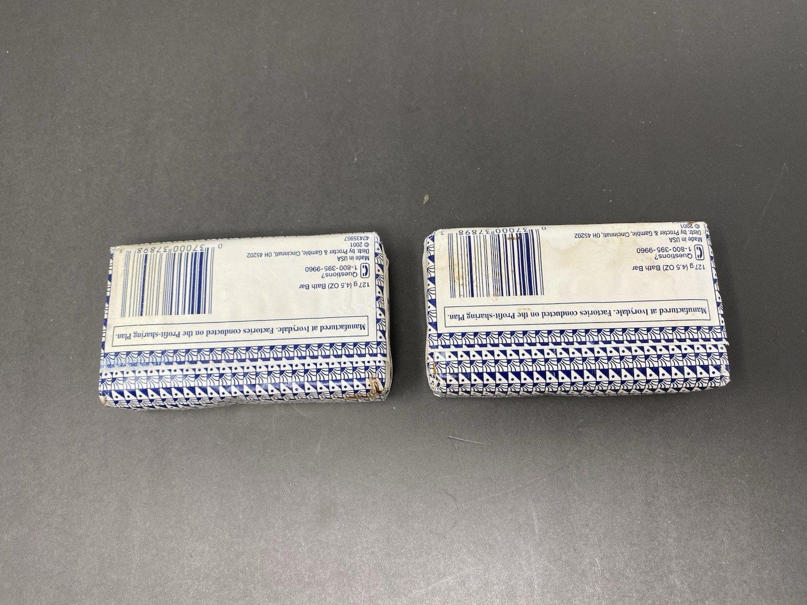 Lot of 2 VINTAGE IVORY BAR SOAP COMMEMORATIVE EDITION 4.5 oz BARs