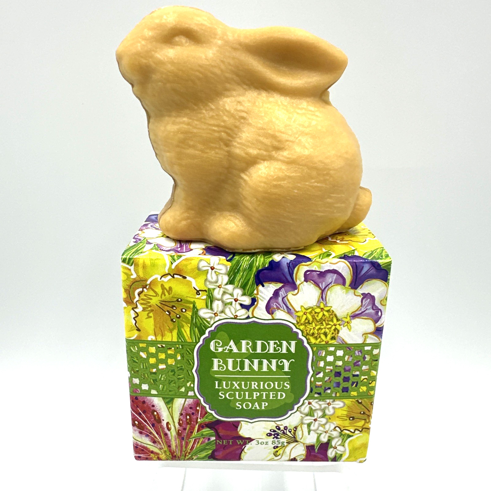 Greenwich Bay Garden Bunny Sculpted Soap Lot Of 4 (3oz Each) 2.5 x 3 Inch