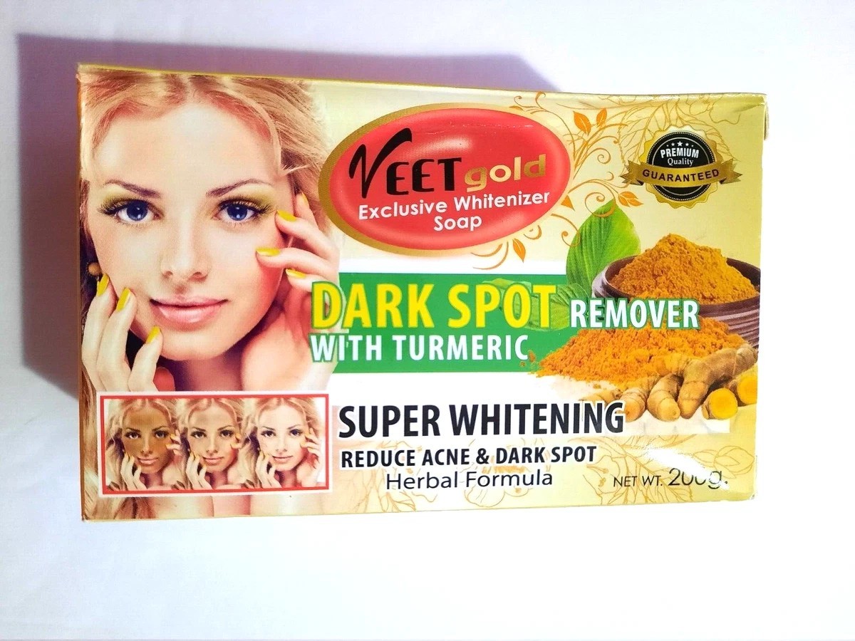 Veetgold Exclusive Dark Spots Remover Turmeric Soap 200g X 1