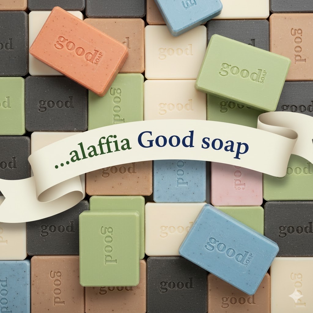 Alaffia (Wf), Good Soap Bar Avocado Bulk Unwrapped, Case Of 12, 5 Oz