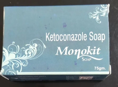 MONOKIT (Keto Soap) Fungal Protection Soap for All Skin Types (75gm) P-1