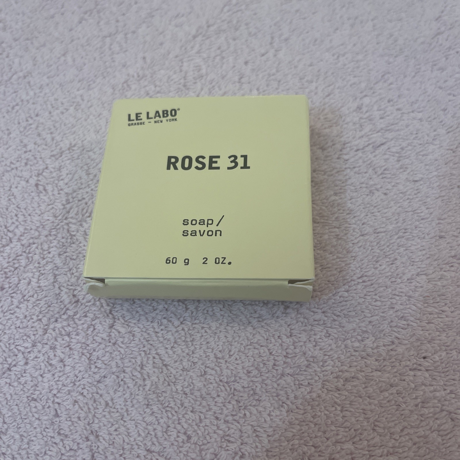 Le Labo New York Rose 31 Soap 2 Oz 60g NIB