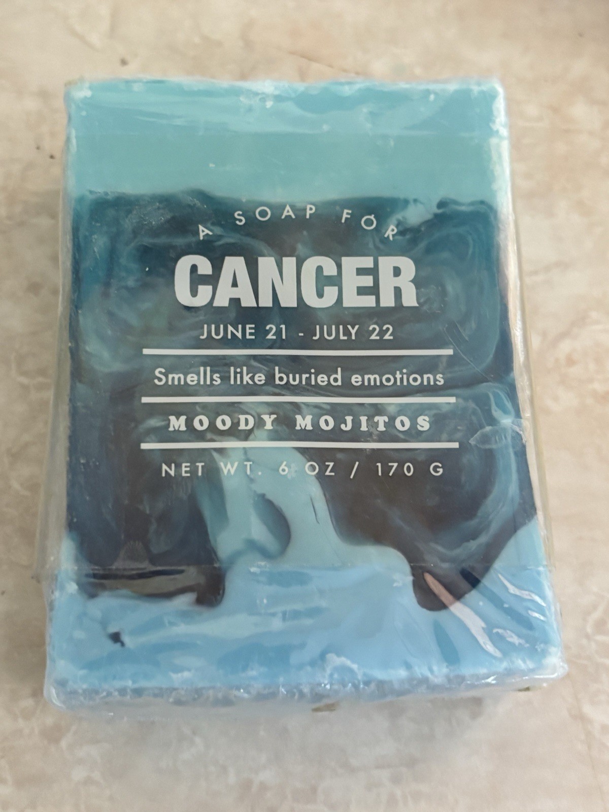 Whiskey River Soap Co. – Astrology 6 Ounce Bar Soap Cancer