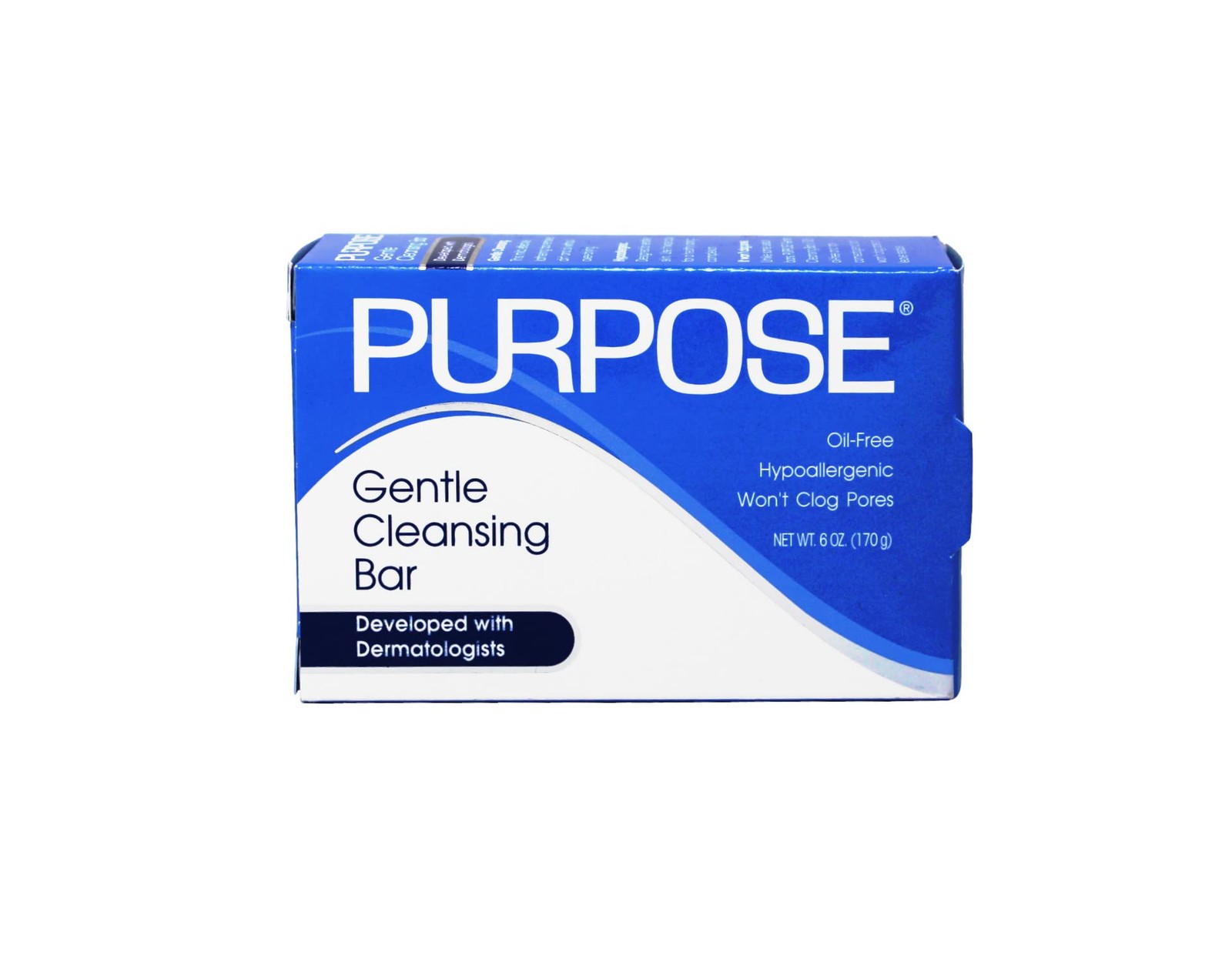 Purpose Gentle Cleansing Bar, Oil Free – 6 oz, Pack of 4