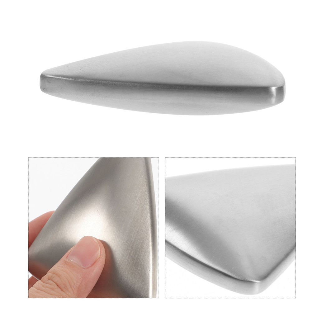 Triangle Metal Bar Soap Stainless Steel Odor Remover for Hand Cleaning