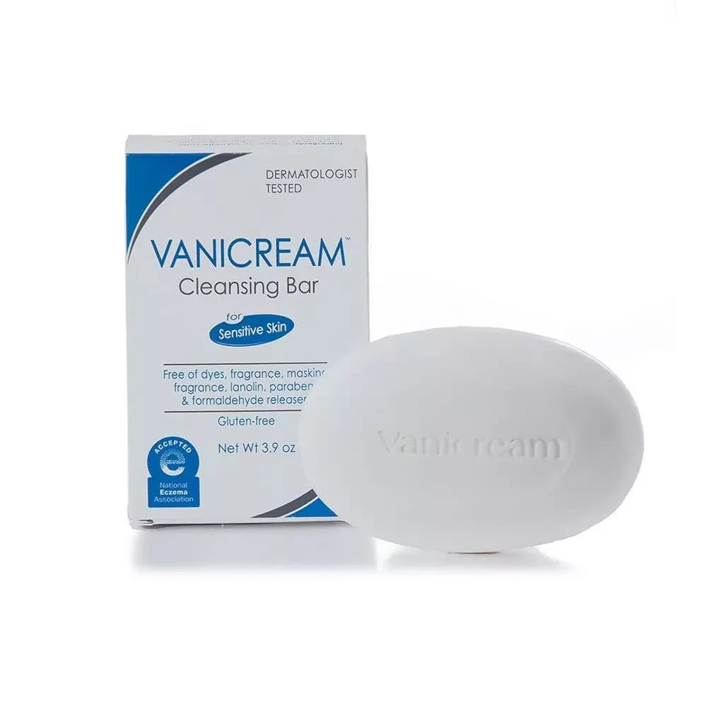Vanicream Gentle Cleansing Bar Fragrance Free for Sensitive Skin Free Shipping