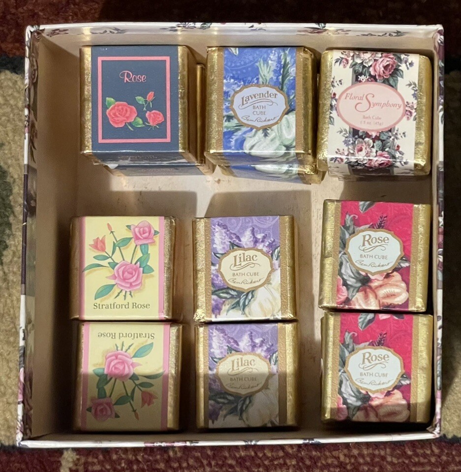 Ben Rickert Lot of Bath Cubes & 2 Soaps Various Scents