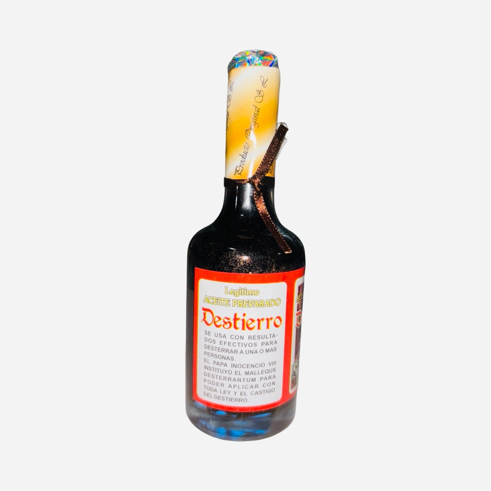 DESTIERRO Aceite Esoterico Preparado Para Desterrar Personas y Males. Banishment