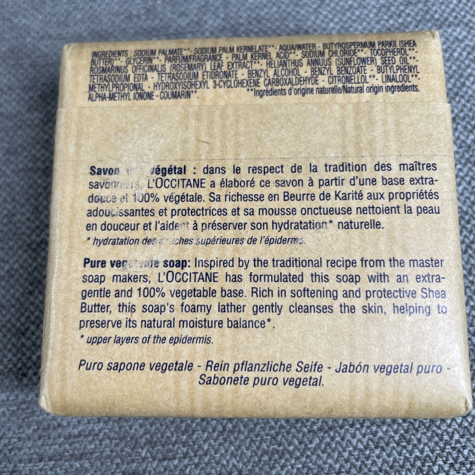 European 3-Soaps Bundle: L’Occitane France, Michel England, Castelbel Portugal