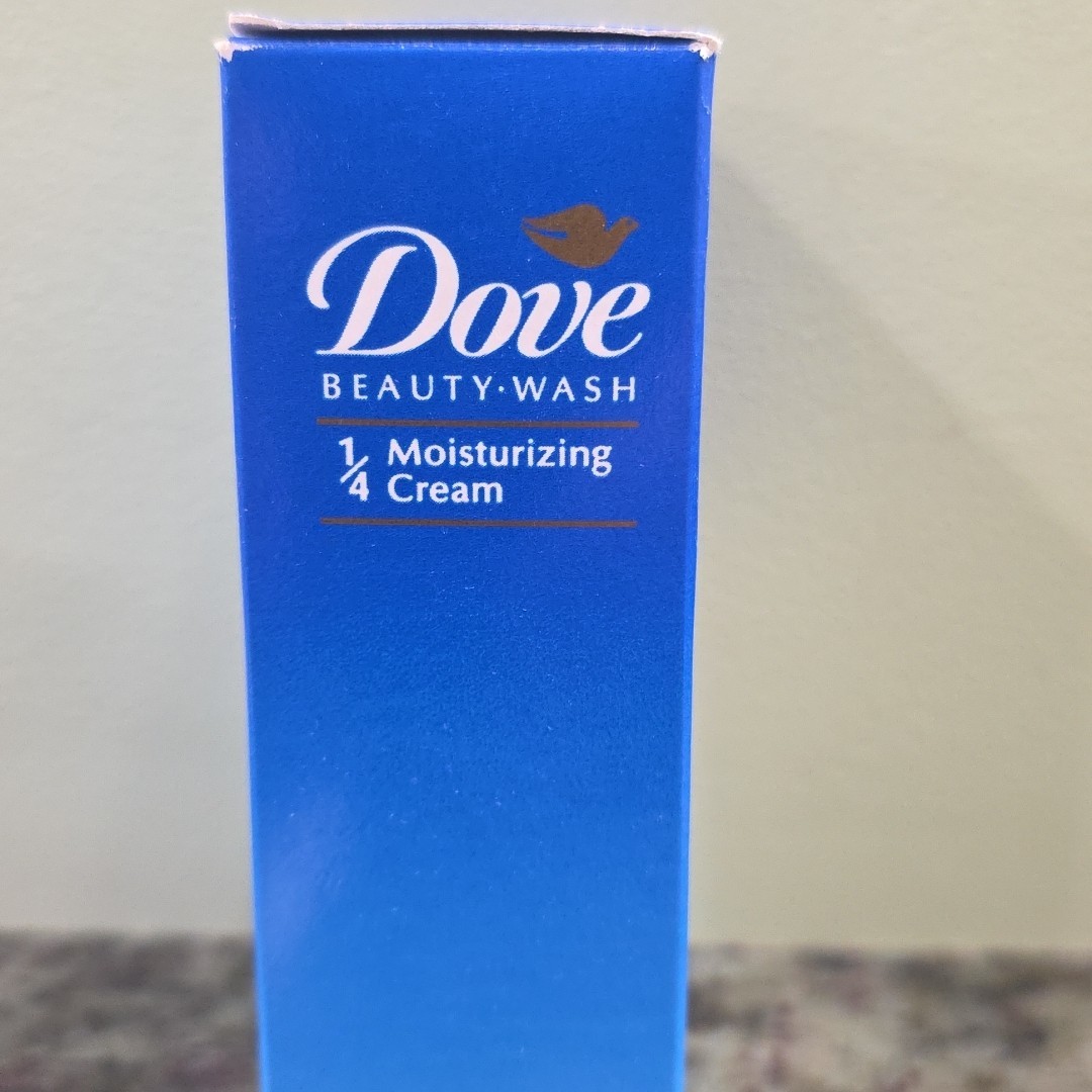 Vtg Dove Beauty Wash Liquid Soap – 8 fl oz -1/4 Moisturizing Cream New Old Stock