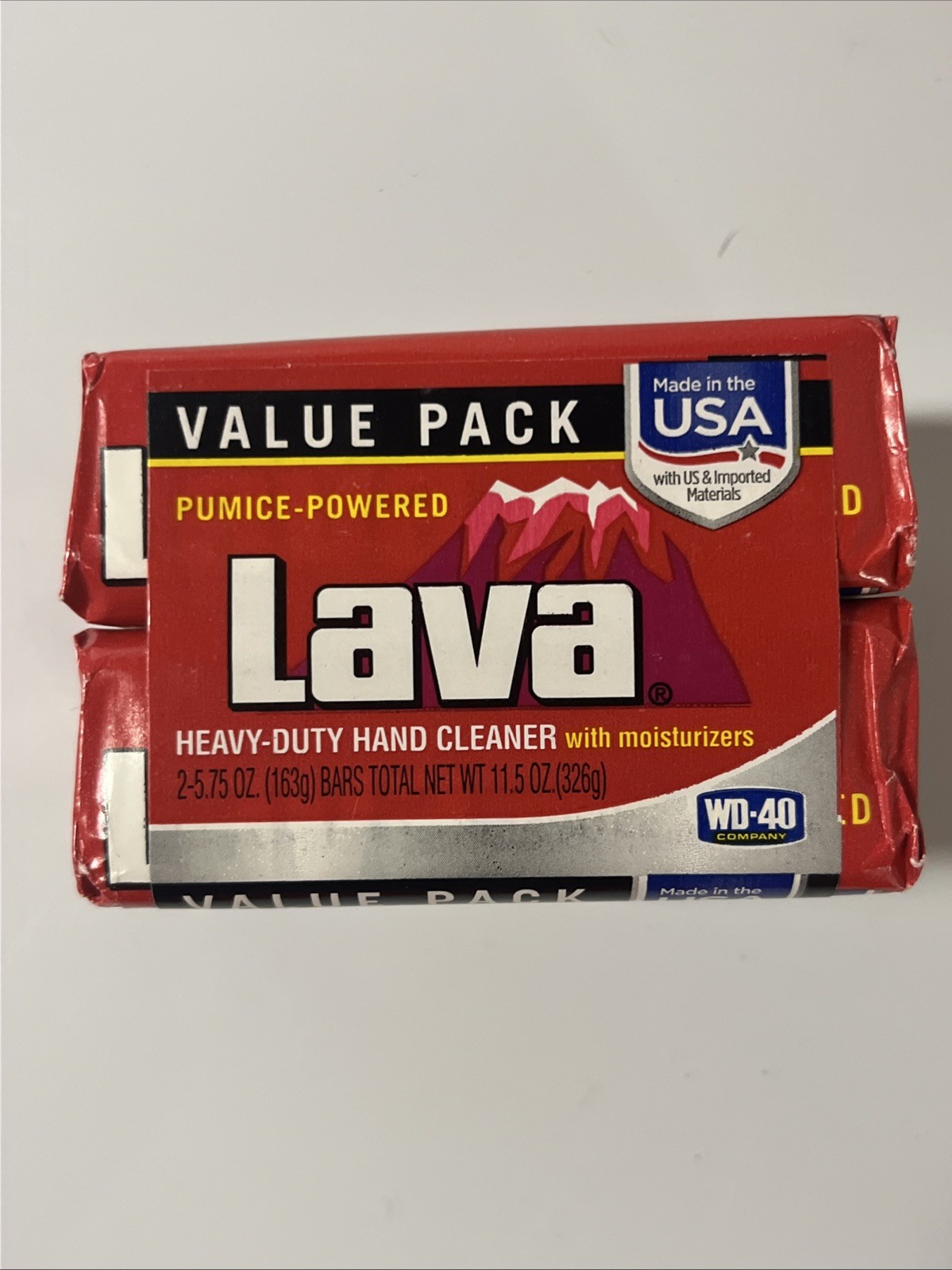 10-Pack Lava Soap 5.75 oz. Bar Heavy Duty Pumice Powered Hand Cleaner WD40 10185