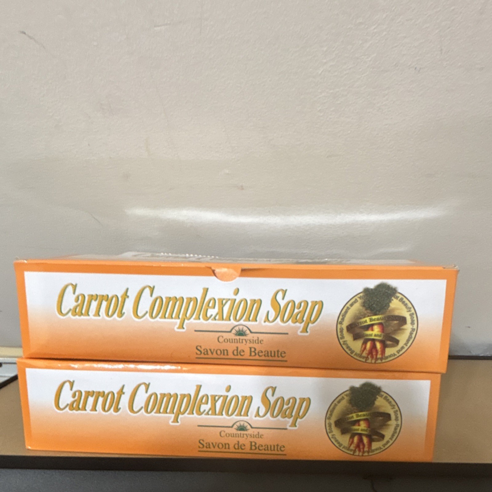 Countryside Carrot Complexion Soap Phthalate-Free Paraben-Free Sulfate-Free