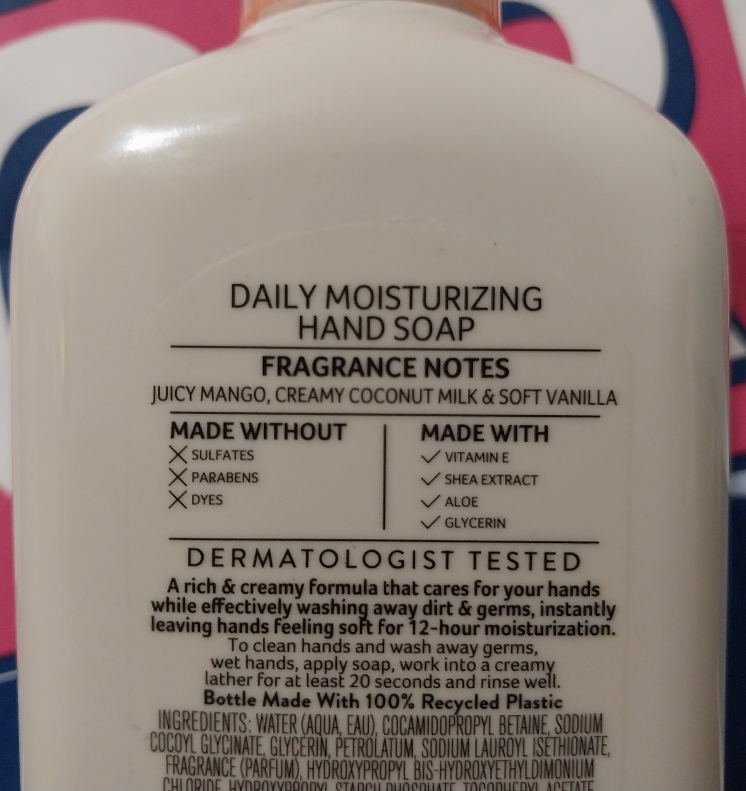 Bath & Body Works Mango & Coconut Milk Daily Moisturizing Hand Soap Set of 2