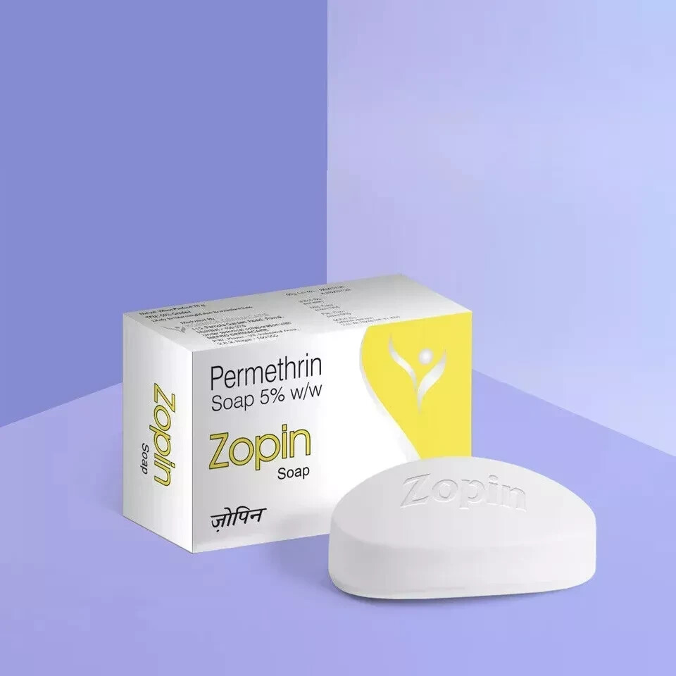 Zopin Permethrin Germ Protection Soap For All Skin Type For Men 75 gm(Pack of 1)