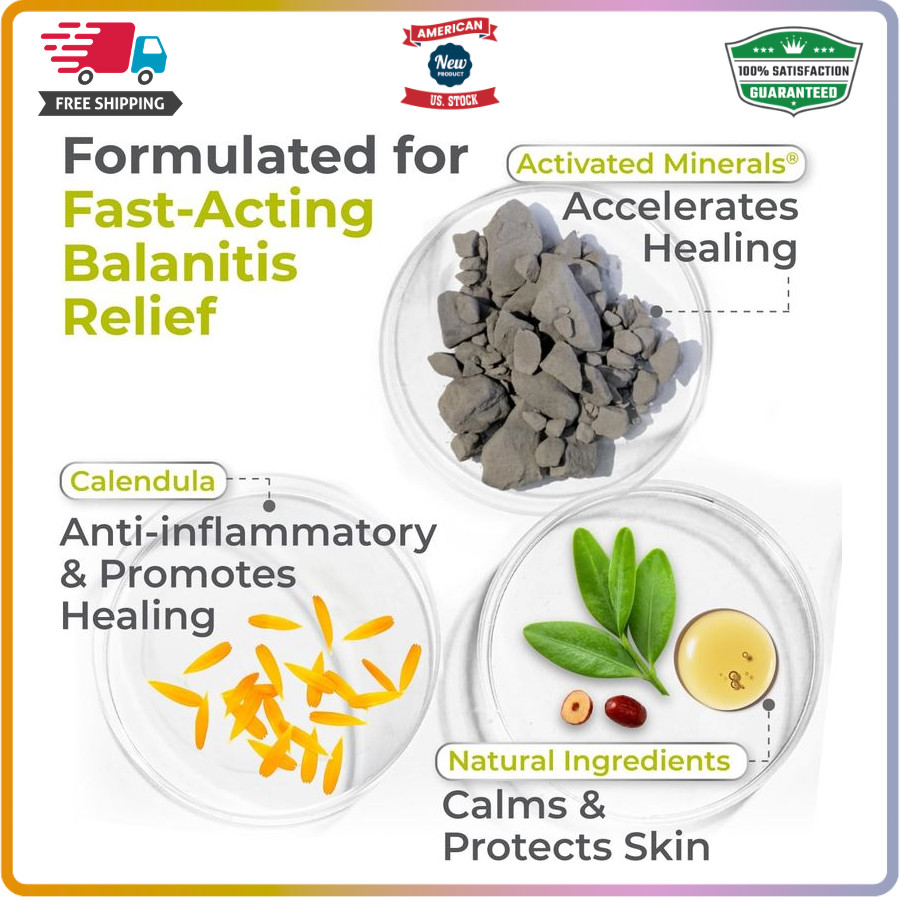 terrasil Balanitis Soap Men 75 g Itch Redness Relief Natural Hypoallergenic