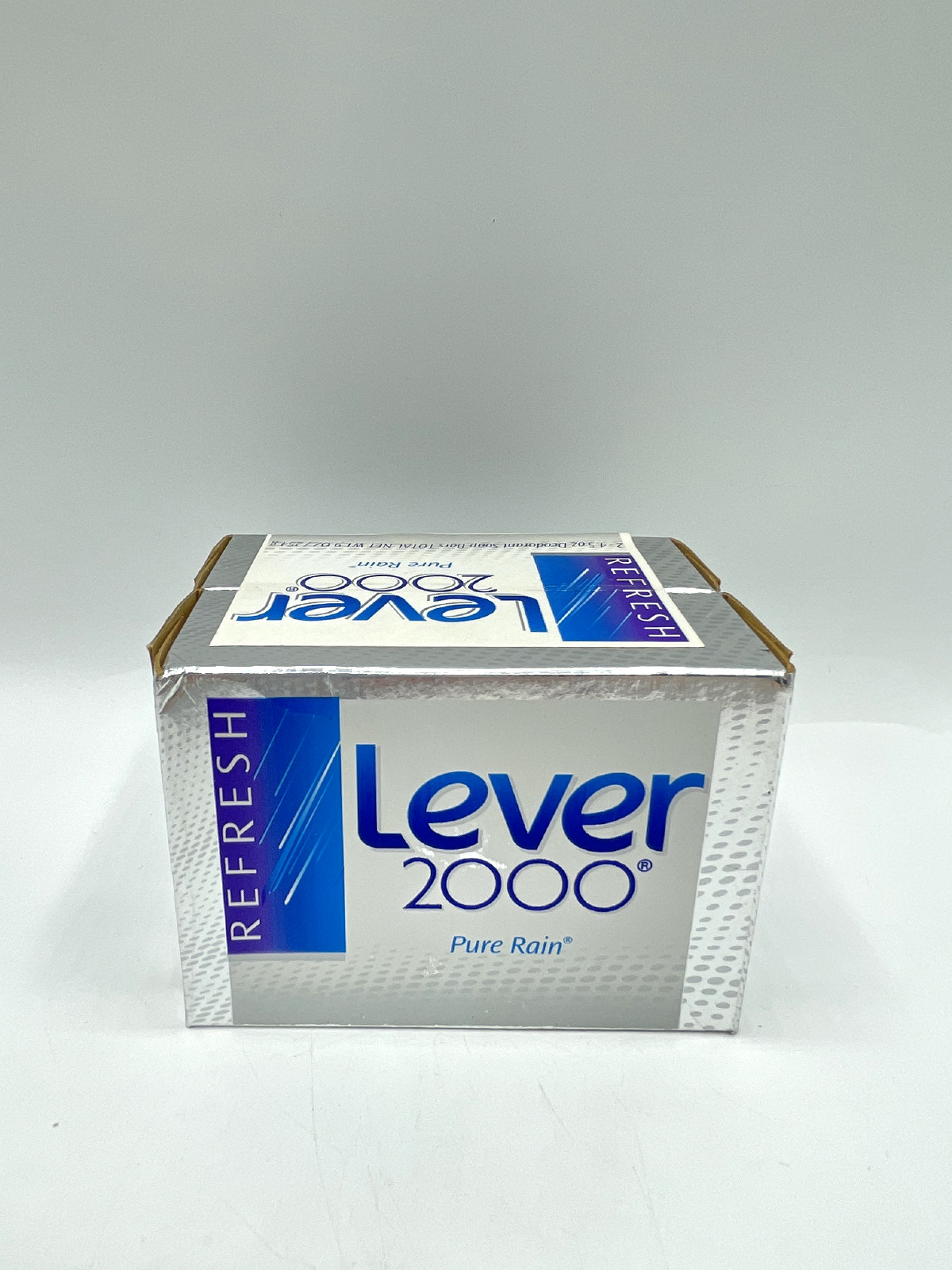 4 Lever 2000 Pure Rain Super Rare Vintage Bar Soap 4.5 oz USA Made Bs256