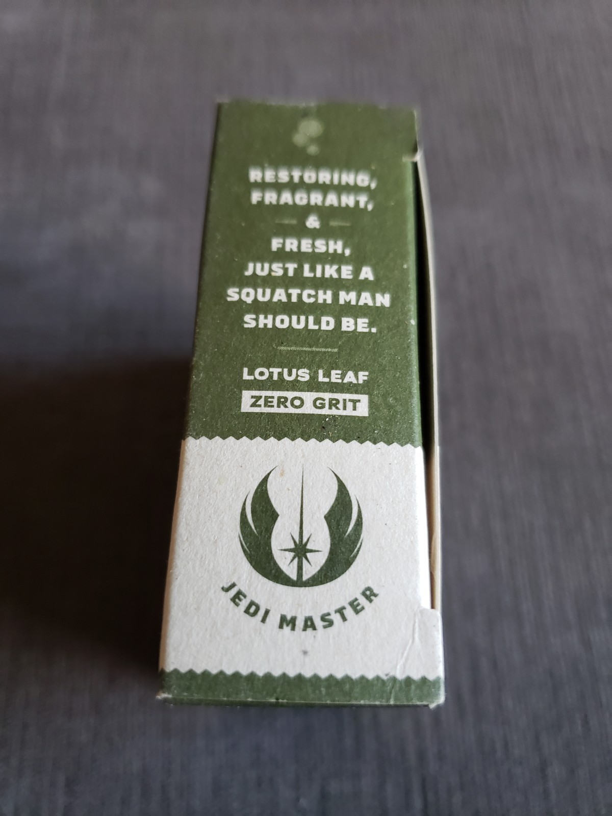 Dr. Squatch Star Wars Yoda Soap Bar 5oz ZERO GRIT – Lotus Leaf – BRAND NEW!