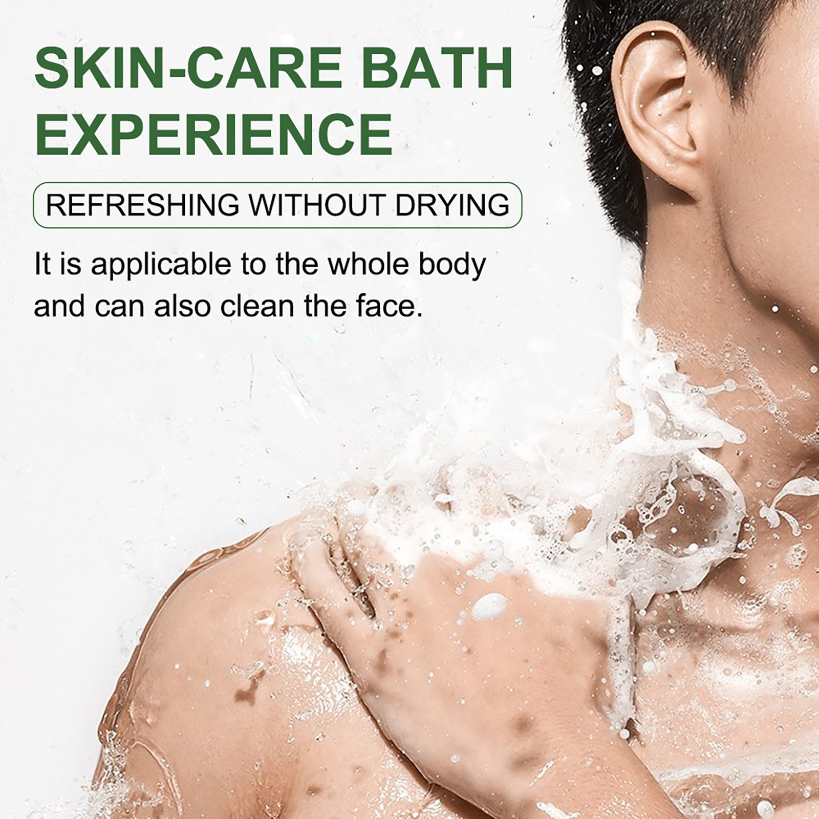 Men 100g Hydrating Body Soap Applicable To The Whole Body And Face Bath Soap