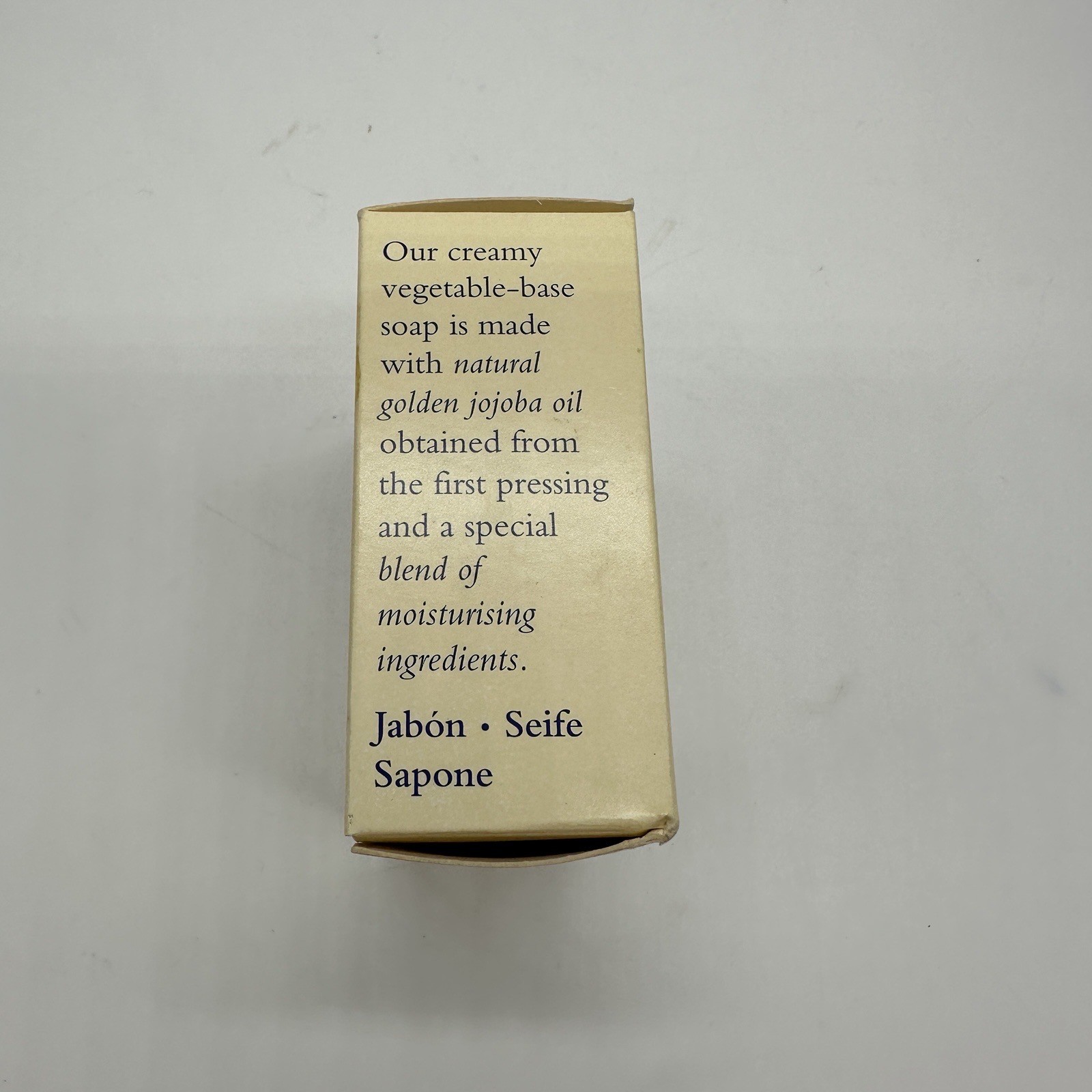 1 Crabtree & Evelyn Jojoba Oil 3.5 oz. Triple Milled Soap Shea Butter Shell New