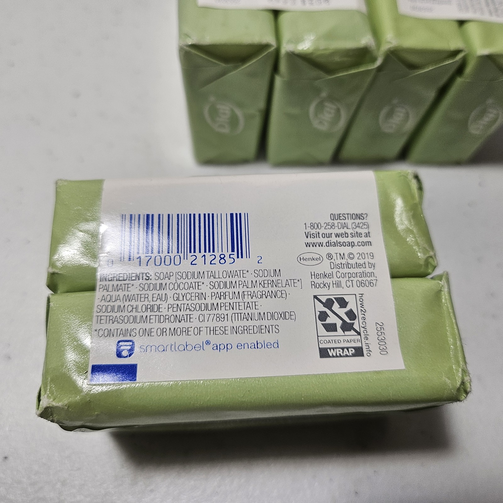 Dial Basics HypoAllergenic 3.2 Oz Soap Bars 2 Pack – (Lot of 3) 6 Bars of Soap