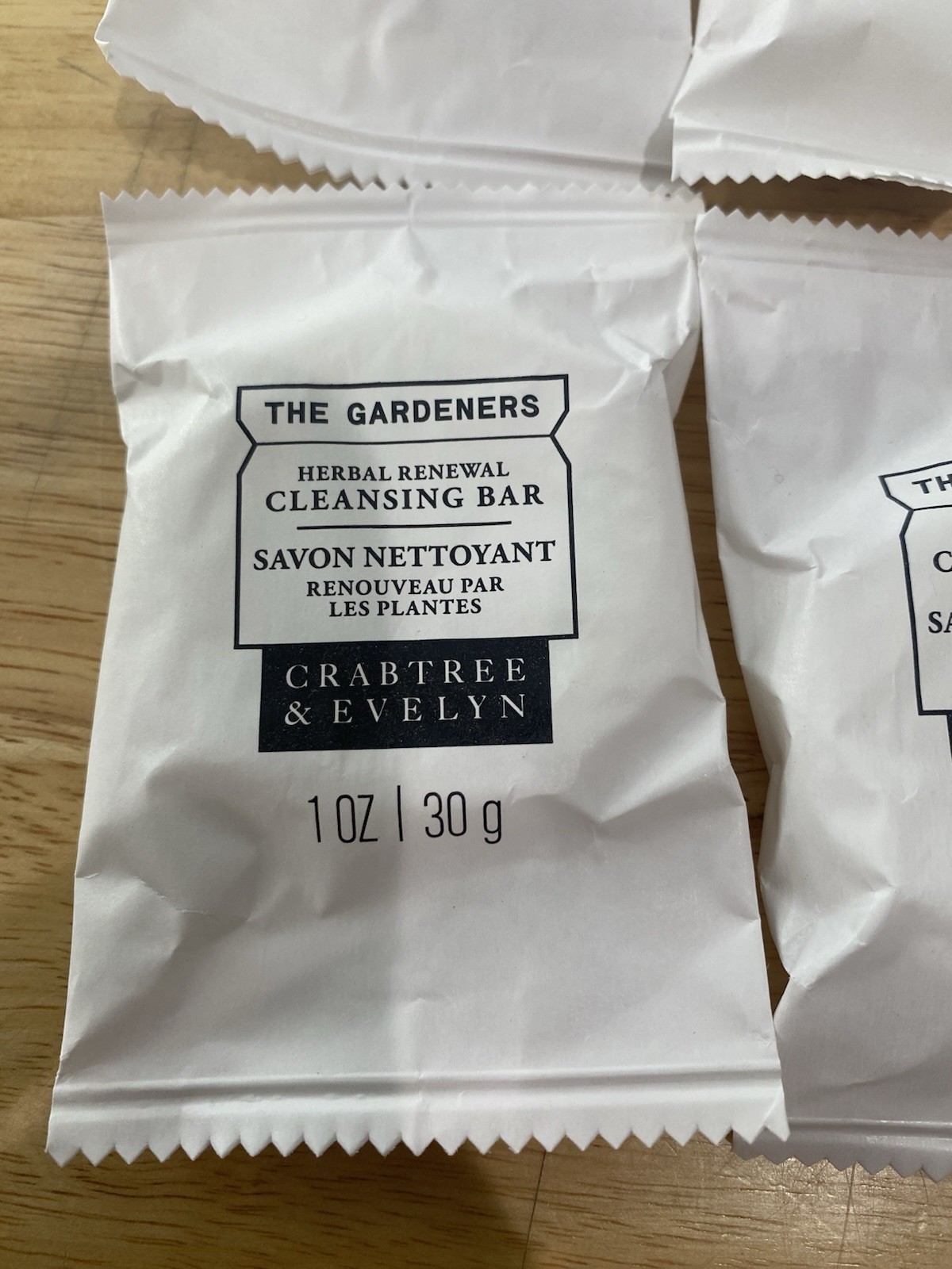 15 Pcs The Gardeners CLEANSING BAR Soap Crabtree & Evelyn Herbal Renewal 1oz