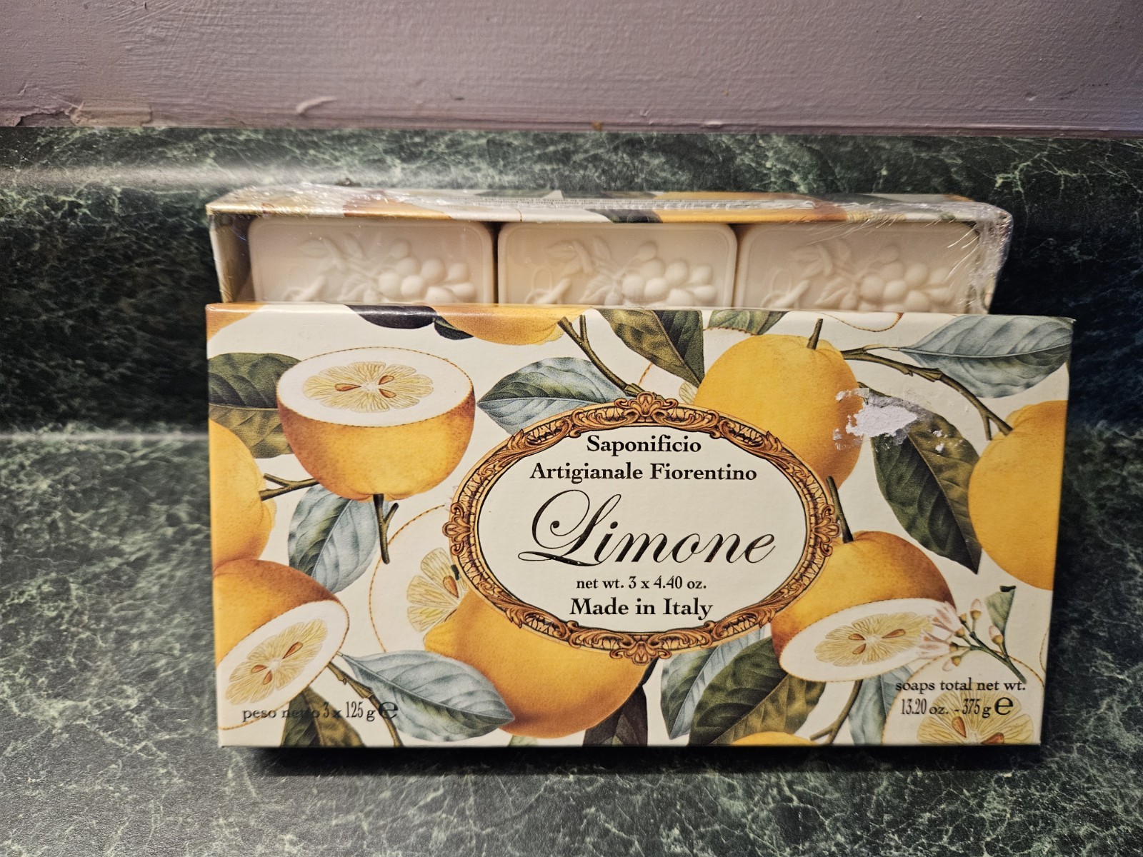 La Saponeria Firenze “Tuscan Spruce” Luxury Scented Soap (10.5 oz) Gift Guest