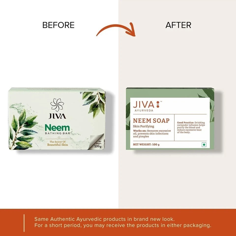 Neem Soap – 100gm | Deep Cleansing Of Pores | Prevent Pimples, Acne (Pack of 4)